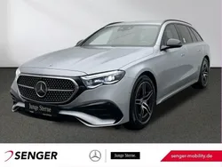 Silber Gebraucht 2024 Mercedes E220 AMG Limousine | 57.990 € (Teuer)
