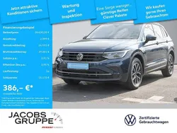 Blau Gebraucht 2021 VW Tiguan Life SUV | 28.630 € (Fairer Preis)