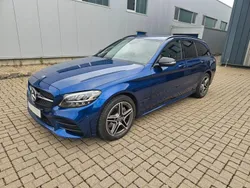 Blau Gebraucht 2021 Mercedes C300 AMG line Kombi | 27.990 € (Superpreis)
