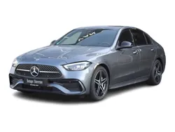 Grau Gebraucht 2023 Mercedes C220 AMG Limousine | 41.659 € (Etwas zu teuer)