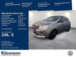 Platinumgrau /magicschwarz Gebraucht 2021 Mitsubishi Space Star Spirit+ Limousine | 11.960 € (Etwas zu teuer)