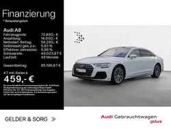 Gletscherweiß metallic Gebraucht 2024 Audi A8L Limousine | 72.880 € (Guter Preis)