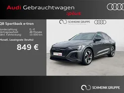 Grau Gebraucht 2023 Audi Q8 e-tron S-Line SUV | 63.980 € (Fairer Preis)