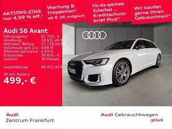 Gletscherweiß metallic/gletsch Gebraucht 2024 Audi S6 Sport Kombi | 61.750 € (Superpreis)