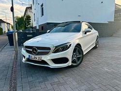 Weiß Gebraucht 2016 Mercedes C200 AMG line Coupé | 25.900 € (Teuer)