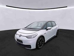 Gletscherweiß metallic / schwarz (metallic) Gebraucht 2021 VW ID.3 Pro Kleinwagen | 17.930 € (Fairer Preis)