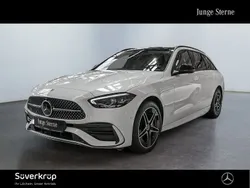 Weiss Gebraucht 2024 Mercedes C300e | 46.030 € (Superpreis)