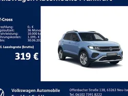 Blau Neu 2025 VW T-Cross Life SUV | 30.650 € (Etwas zu teuer)
