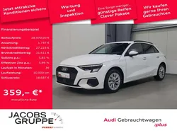 Ibisweiß Gebraucht 2023 Audi A3 Sportback e-tron Limousine | 28.970 € (Etwas zu teuer)
