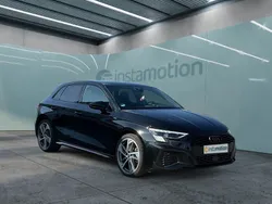 Schwarz Gebraucht 2023 Audi A3 Sportback S-Line Limousine | 32.750 € (Teuer)