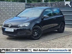Schwarz Gebraucht 2009 VW Golf VI Trendline Limousine | 4.080 € (Fairer Preis)