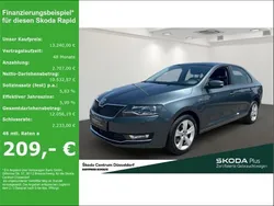 Grau Gebraucht 2019 Skoda Rapid Clever Limousine | 13.240 € (Fairer Preis)