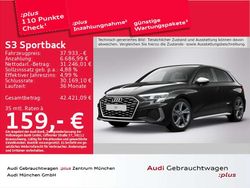 Mythosschwarz metallic Gebraucht 2024 Audi S3 Sport Limousine | 37.933 € (Superpreis)