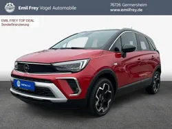 Kardio rot metallic/dach karbo Gebraucht 2023 Opel Crossland Elegance SUV | 16.460 € (Superpreis)