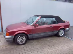 Rot Gebraucht 1990 Ford Escort Cabriolet Cabrio | 4.200 €