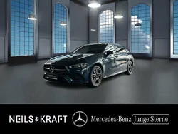 Denimblau Gebraucht 2020 Mercedes CLA250e Shooting Brake AMG Kombi | 24.970 € (Guter Preis)