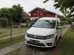 Weiß Gebraucht 2017 VW Caddy Highline Van / Kleinbus | 17.290 € (Superpreis)