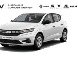 Weiß Neu 2025 Dacia Sandero Essentiel Kleinwagen | 13.480 € (Fairer Preis)