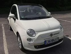Weiß Gebraucht 2015 Fiat 500 Lounge Kleinwagen | 7.000 € (Guter Preis)
