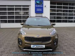(a2e) alchemygrün met. Gebraucht 2017 Kia Sportage GT-Line SUV | 17.150 € (Fairer Preis)