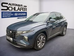 Teal blue / met Gebraucht 2021 Hyundai Tucson Trend SUV | 21.990 € (Fairer Preis)
