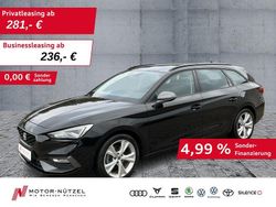 Mitternachtsschwarz Gebraucht 2022 Seat Leon ST FR Kombi | 21.260 € (Fairer Preis)