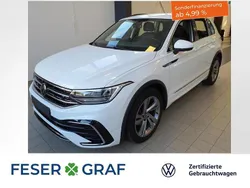 Pure white Gebraucht 2023 VW Tiguan R-line SUV | 34.450 € (Superpreis)