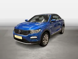 Schwarz Gebraucht 2021 VW T-Roc Cabriolet Style Cabrio | 19.819 € (Superpreis)