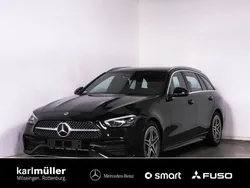 Lack obsidianschwarz Gebraucht 2024 Mercedes C300 AMG Kombi | 49.990 € (Teuer)