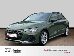 Grün Gebraucht 2025 Audi A3 Sportback S-Line Limousine | 33.490 € (Superpreis)