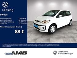 Weiß Gebraucht 2021 VW up! Kleinwagen | 9.970 € (Guter Preis)