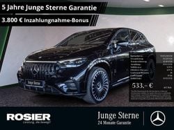 Schwarz / obsidianschwarz Gebraucht 2024 Mercedes EQE AMG 53 Premium Plus SUV | 90.972 €