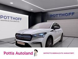 Weiss Gebraucht 2024 Skoda Enyaq iV SportLine SUV | 44.777 € (Fairer Preis)