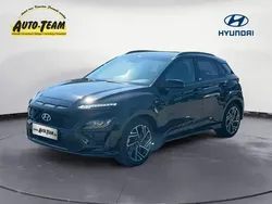 Phantom black metallic Gebraucht 2021 Hyundai Kona N Line SUV | 22.950 € (Fairer Preis)