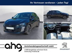 Schwarz Gebraucht 2024 Peugeot 208 Allure Kleinwagen | 17.360 € (Guter Preis)