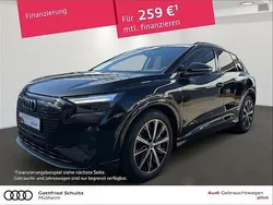 Schwarz Gebraucht 2022 Audi Q4 e-tron S-Line SUV | 42.480 € (Fairer Preis)