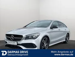 Silber Gebraucht 2018 Mercedes CLA220 Shooting Brake AMG line Kombi | 19.990 € (Guter Preis)