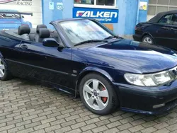 Blau Gebraucht 2002 Saab 9-3 Cabriolet Cabrio | 4.650 € (Fairer Preis)