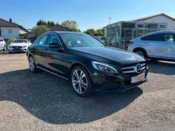 Obsidianschwarz metalliclack Gebraucht 2016 Mercedes C180 Avantgarde Limousine | 16.995 € (Fairer Preis)