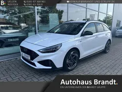 Atlas white / sol Gebraucht 2024 Hyundai i30 N Line Kombi | 24.990 € (Guter Preis)