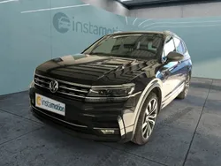 Schwarz Gebraucht 2019 VW Tiguan Allspace R-line SUV | 32.270 € (Fairer Preis)