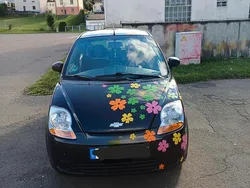 Schwarz Gebraucht 2009 Chevrolet Matiz Kleinwagen | 1.599 € (Etwas zu teuer)
