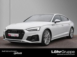 Gletscherweiß metallic Gebraucht 2022 Audi A5 Sportback S-Line Kleinwagen | 45.980 € (Teuer)