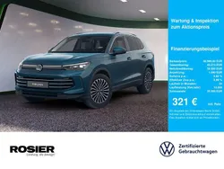 Blau / nightshade blue Gebraucht 2024 VW Tiguan Elegance SUV | 40.990 € (Fairer Preis)