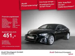 Schwarz Gebraucht 2022 Audi A5 Sportback S-Line Limousine | 33.730 € (Guter Preis)