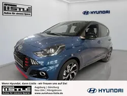 Vibrant blue/ phantom Neu 2025 Hyundai i10 N Line Kleinwagen | 19.985 € (Etwas zu teuer)
