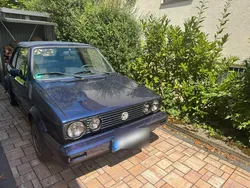 Blau Gebraucht 1990 VW Golf Cabriolet Karmann Cabrio | 10.900 €