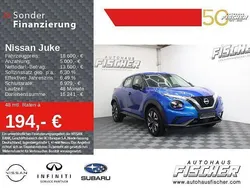 Blau Gebraucht 2024 Nissan Juke Acenta SUV | 18.600 € (Guter Preis)