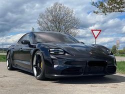 Schwarz Gebraucht 2021 Porsche Taycan Turbo S Limousine | 85.600 € (Guter Preis)