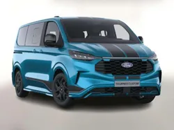 Digital aqua blue metallic Neu 2025 Ford Tourneo Custom Sport Van / Kleinbus | 57.600 € (Fairer Preis)